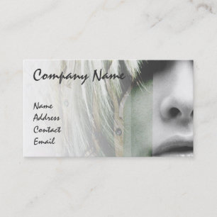 Grey fashion business card