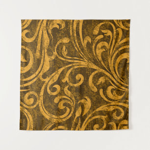 Grey floral, high-resolution seamless texture. tapestry