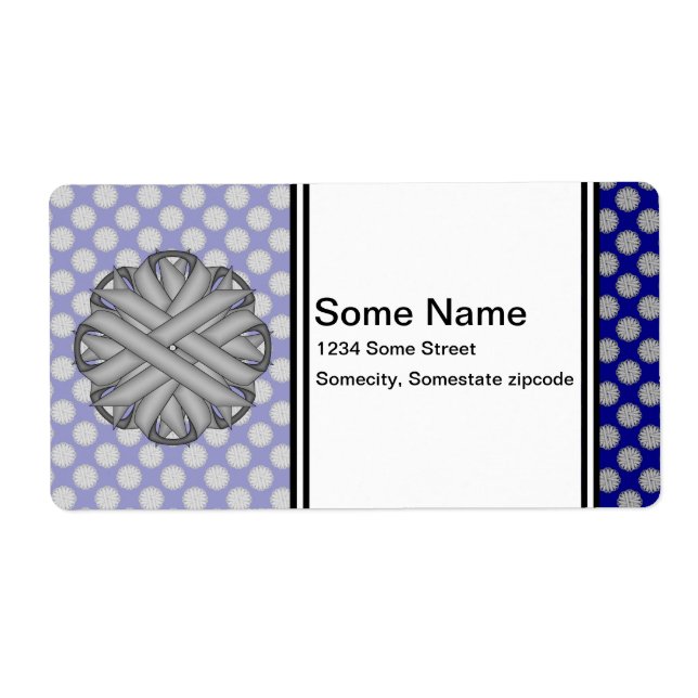 Grey Flower Ribbon by Kenneth Yoncich (Front)