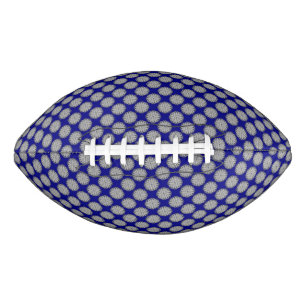 Grey Flower Ribbon by Kenneth Yoncich Football