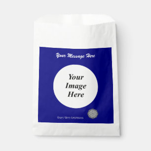 Grey Flower Ribbon Template by Kenneth Yoncich Favour Bag