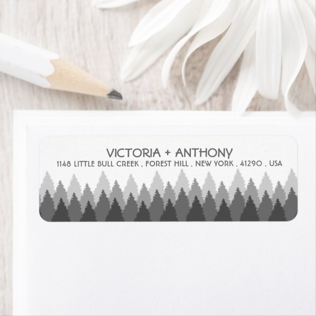 Grey Forest Range Woodland Wedding (Insitu)