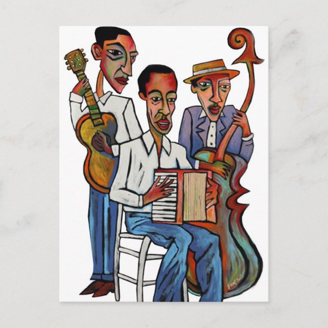 Grey Gallery: Blues Boys Postcard (Front)
