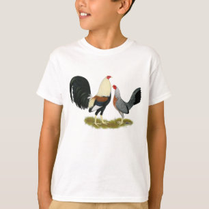 Grey Game Fowl Pair T-Shirt