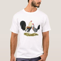 Grey Game Fowl Pair