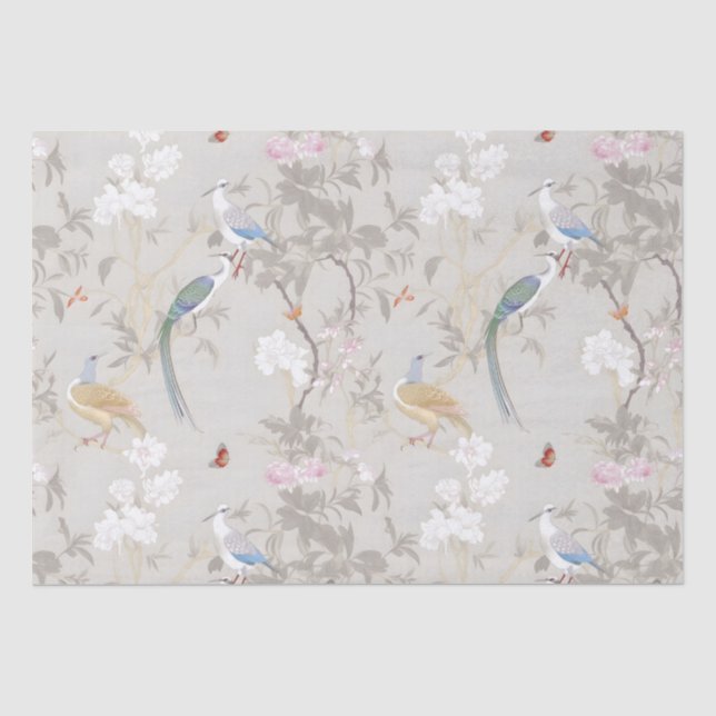 Grey Gardens Chinoiserie Wrapping Paper (Front)