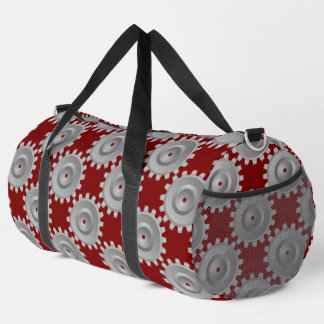 Grey Gears Duffle Bag