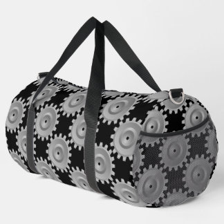 Grey Gears Duffle Bag