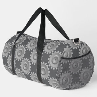 Grey Gears Duffle Bag