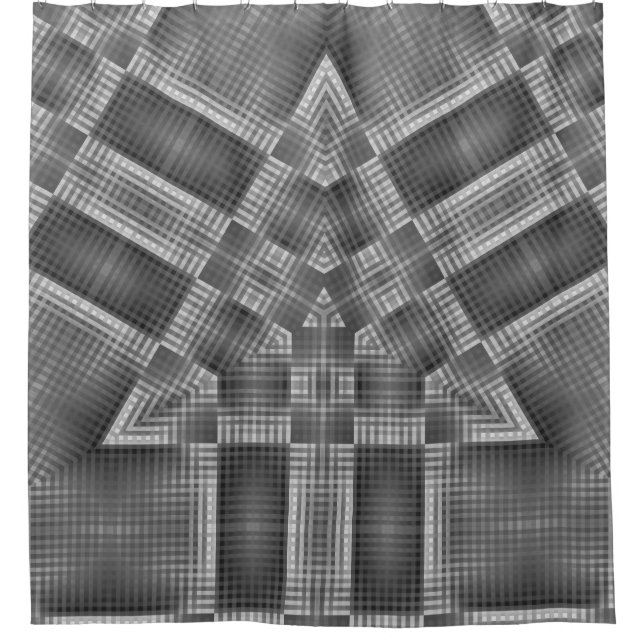 Grey Geometric Pattern (Front)