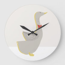 Grey goose wall clock