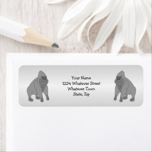 Grey Gorilla Design Return Address