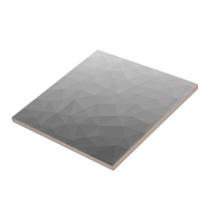 Grey Gradient Geometric Mesh Pattern Tile