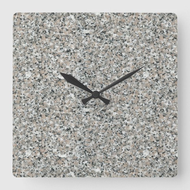 Grey Granite Clock (Front)