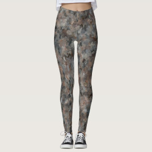 Grey Granite Leggings