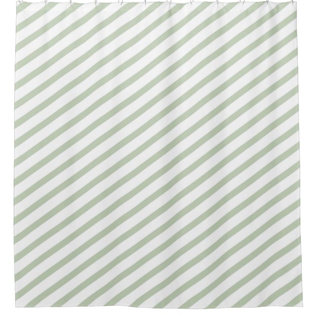 Grey-Green and White Diagonal Stripe (Front)