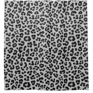 Grey Grey Ash Leopard Cheetah Animal Print Pattern