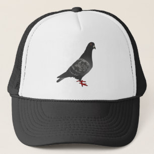 Grey/Grey Pigeon Trucker Hat