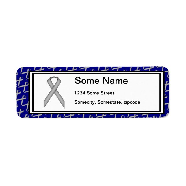 Grey / Grey Standard Ribbon by Kenneth Yoncich (Front)