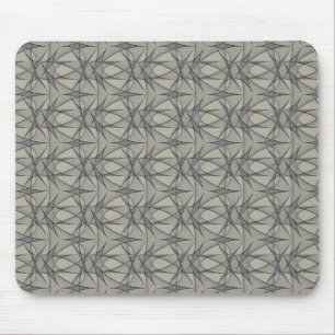 Grey Grids Mouse Pad