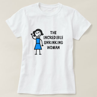 Grey Hair Incredible Shrinking Woman T-Shirt