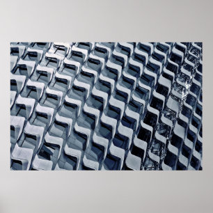 Grey high-rise building poster