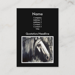 Grey Horse Business Card