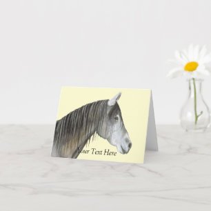 Grey Horse Card