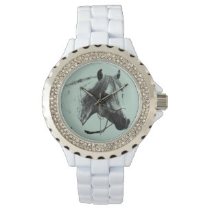 Grey Horse Head Watch