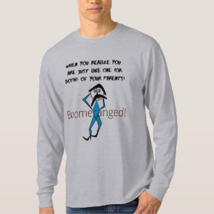 Grey 'Just Like Your Parents' Boomeranged T-Shirt