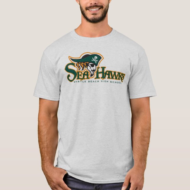 Grey Kids Seahawks T-Shirt(L) T-Shirt (Front)