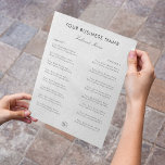 Grey Kraft Elegant Restaurant Takeout Menu & Logo<br><div class="desc">This simple,  elegant template would be great for your business/promotional needs. Easily add your own details by clicking on the "personalize" option.</div>
