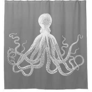 Grey Kraken Octopus