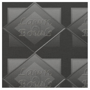 Grey Lawn Bowls Logo Design, Fabric
