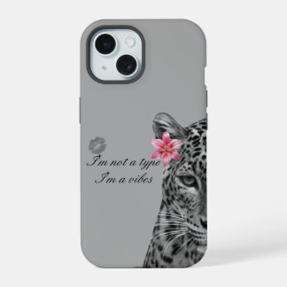 Grey Leopard Aesthetic Phone Case - Trendy Design