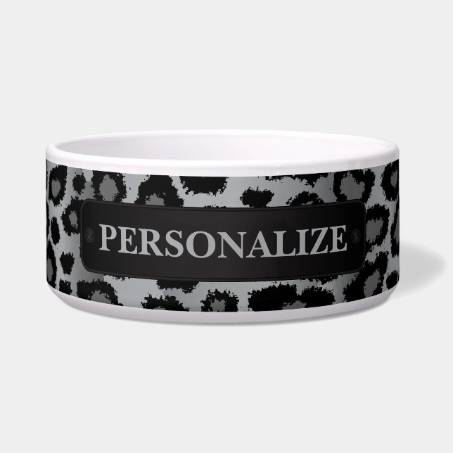 Grey Leopard Animal Print   (Front)