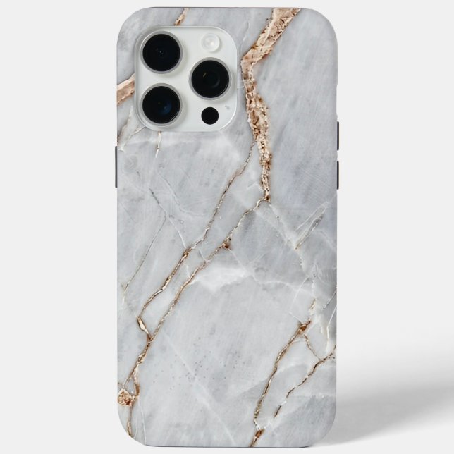 grey light marble stone texture background Case-Mate iPhone case (Back)