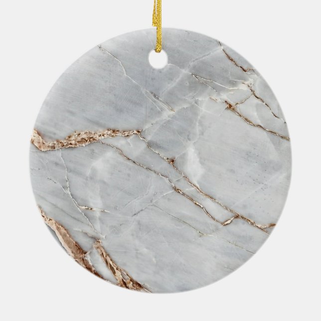 grey light marble stone texture background ceramic ornament (Back)