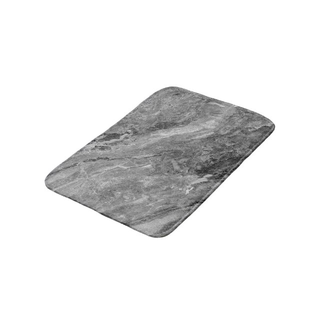 Grey marble bath mat (Angled)