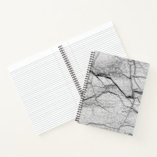 Grey Marble Dappled Concrete Notebook