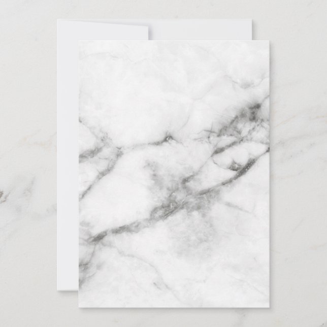 Grey Marble Flat Card (Front)
