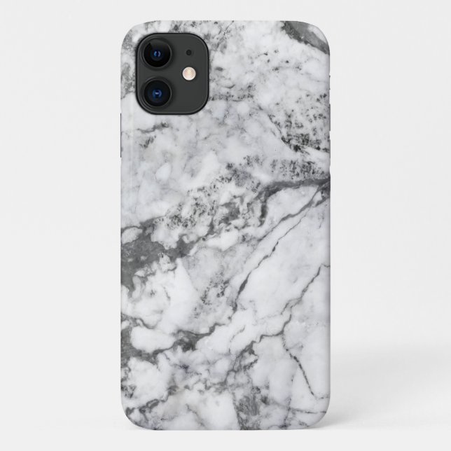 Grey Marble Iphone Case (Back)