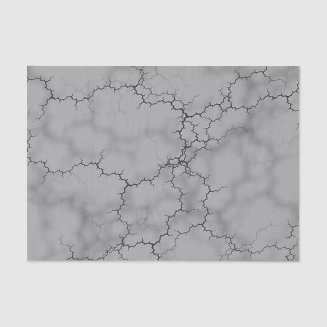 Grey Marble Pattern Father's Day Tissue Paper (Front)