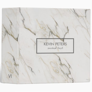 Grey Marble Stone Binder