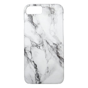 Grey Marble Stone Black Crack Case-Mate iPhone Case