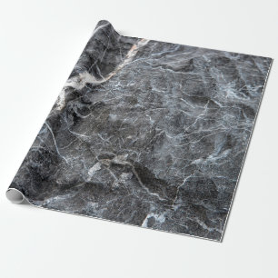 Grey marble stone wrapping paper