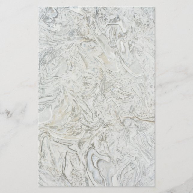 Grey marble surface pattern flyer (Front)