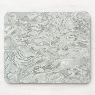 Grey marble surface pattern mouse pad