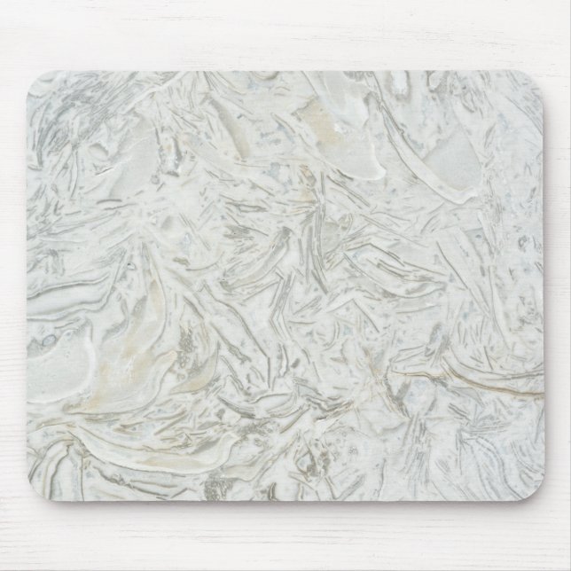 Grey marble surface pattern mouse pad (Front)