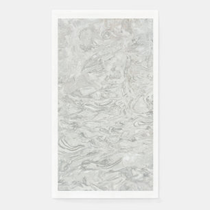 Grey marble surface pattern napkin